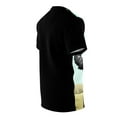 thumbnail image 5 of Angry Dinosaur Screamer Abstract Printed Unisex AOP Cut & Sew Tee, 5 of 7