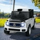 thumbnail image 3 of Costway Coche infantil Mercedes-Benz EQG con licencia, control remoto y batería extraíble, color blanco, 3 of 4