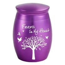 XUFLVPSEF Small Urns for Human Ashes Keepsake, Mini Cremation Urns for Human or Pet Ashes,Decoration Tree of Life Urn for Adult Women Male Pet Ashes