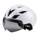 thumbnail image 5 of Casco de bicicleta de montaña con correa ajustable para la barbilla y resistencia a los impactos Blanco, 5 of 9