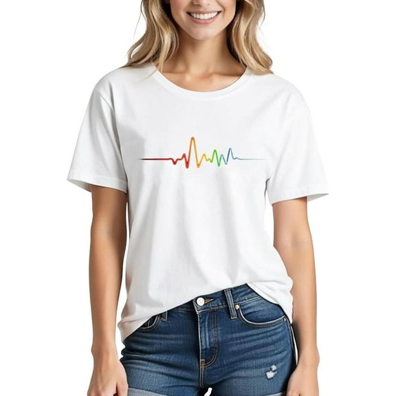 GUZOM White Shirt Women Shirts Tops Short Sleeve Ladies Tank Tops Shirts S Teen Shirts for Women Young Adult Clothes Casual Summer Womens Cotton Fashion