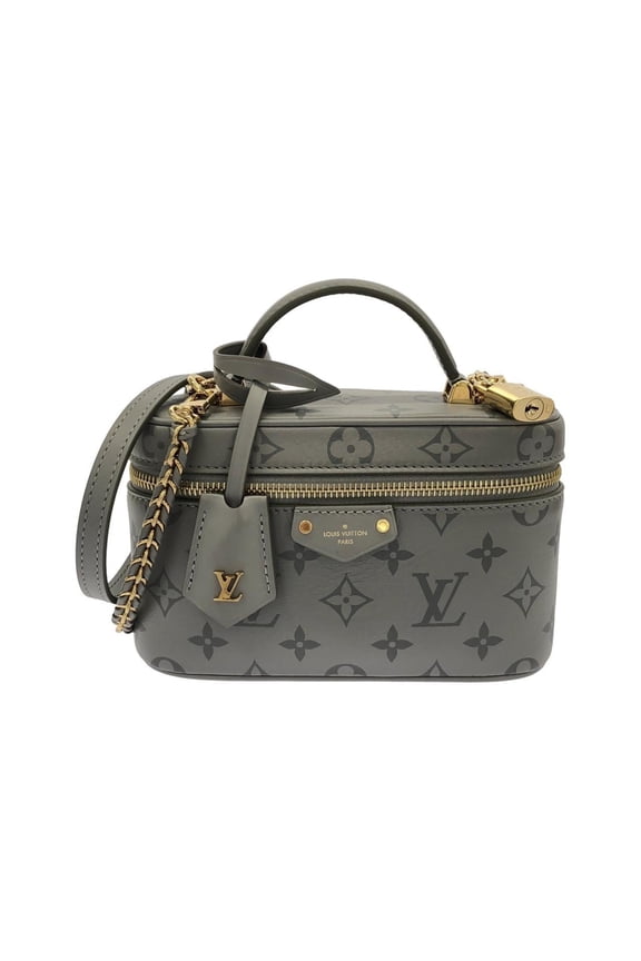Pre-Owned Louis Vuitton Monogram Vanity Chain Handbag Pouch M12427 Shoulder Bag