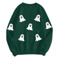 thumbnail image 7 of Godom Halloween Sweatshirts for Women Pumpkin Graphic Crew Neck Long Sleeve Casual Loose Pullover Top Y2K Clothes, 7 of 7