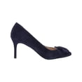 thumbnail image 2 of Cole Haan Womens Ina Suede Bow Dress Heels, 2 of 3