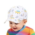 thumbnail image 3 of Miqool Toddler Baby Baseball Cap Infant Toddler Cute Print Cotton Sun Hat for Kids Boys Girls 2-4 Years, 3 of 9