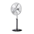 thumbnail image 4 of Ventilador Mytek 3370 24 Pulg Pedestal 3vel Industrial Metal negro 1, 4 of 6