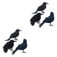 thumbnail image 3 of Shengyu Halloween Party Decoration - Clear Texture And Festive Ambiance Simulation Crow three-piece 2Set, 3 of 6