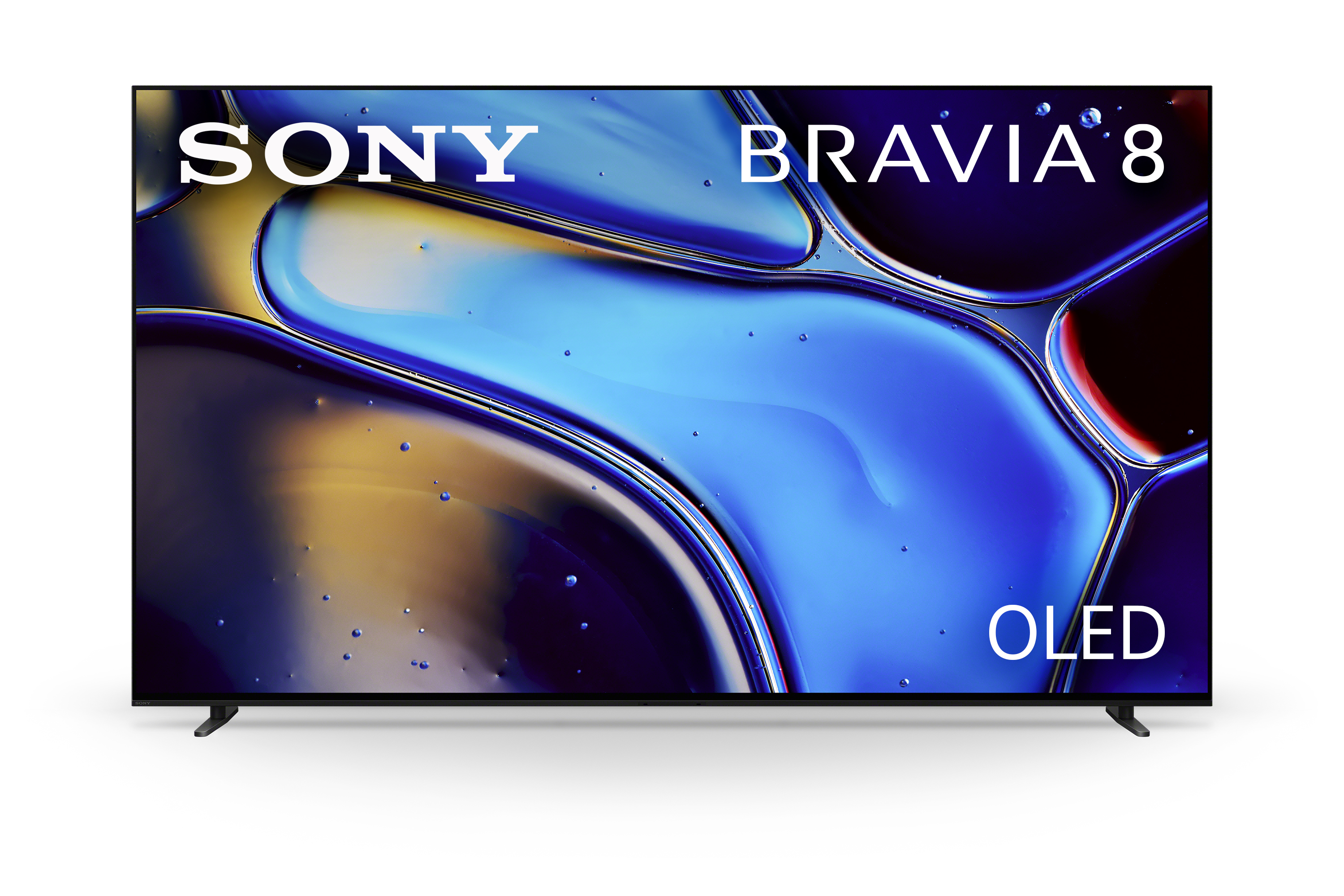 Sony 55” class BRAVIA 8 OLED 4K HDR Smart Google TV K55XR80, 2024 Model