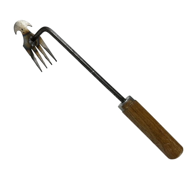 Herramienta de deshierbe de jardín, herramienta extractora de deshierbe de pie, herramientas agrícolas de jardinería, azadas de jardinería para 30 centimetros Zulema removedor de malezas