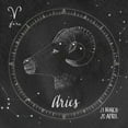 thumbnail image 2 of Miller, Sara Zieve 15x15 Gold Ornate Wood Framed with Double Matting Museum Art Print Titled - Night Sky Aries, 2 of 4