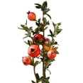 thumbnail image 4 of Flores artificiales de simulación de fruta de granada para decoración del hogar y hotel, 4 of 10