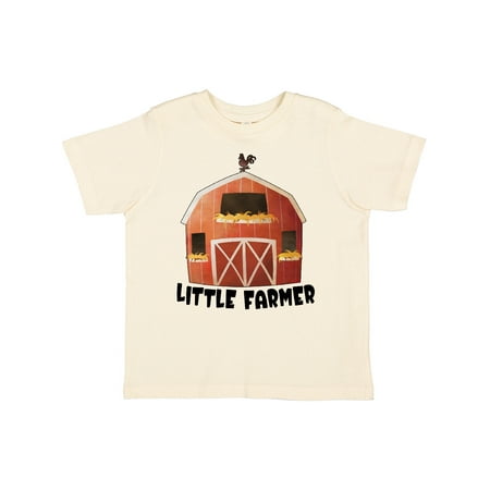 

Inktastic Little Farmer- Barn Gift Toddler Boy or Toddler Girl T-Shirt