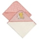 thumbnail image 1 of Gerber Set 2 Toallas con Capucha Bebé 100% Algodón OEKO-TEX Rosa 66×76 cm, 1 of 5