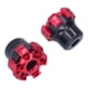 thumbnail image 4 of 2PCS Wheel Fork Frame Sliders Crash Protection CNC Aluminium Alloy Universal for Motorcycles BikesRed, 4 of 5