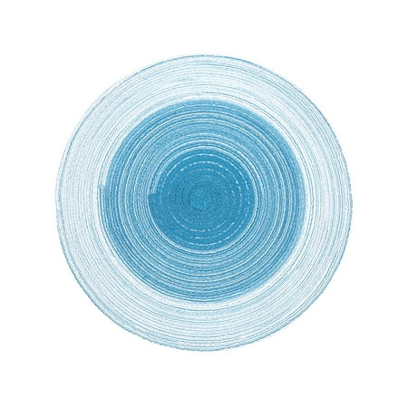 

Buodes Washable Placemats 30cm Cotton Yarn Ramie Gradient Table Heat Insulation Pad Household Western Place Mat Anti-scald Round Pad