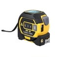 thumbnail image 1 of 3 in 1 Laser Distance Meters Laser Rangefinder LCD Digital Display Benchmark Compensation Distance Meters Self-locking 5M Tape, 1 of 5