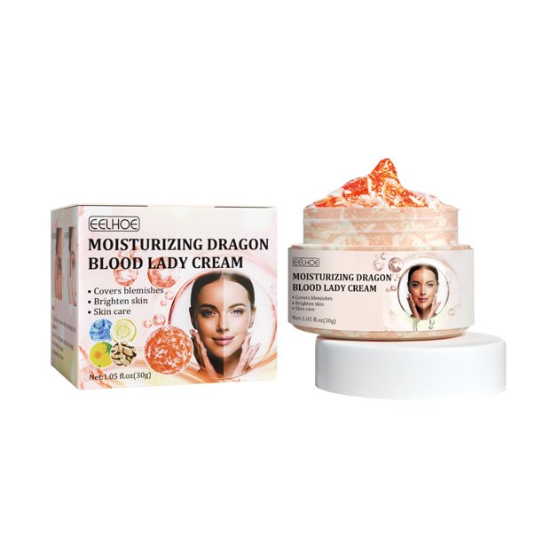 EELHOE-crema blanqueadora de sangre de dragón, nutritiva, iluminadora, hidratante, reafirmante, reparación de manchas de acné, cuidado de la piel facial Fivean unisex