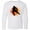 AA-White, variant on Inktastic Ice Hockey Silhouette Long Sleeve Youth T-Shirt