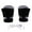 Black, variant on Women's Men's USB Heated Gloves Knitting Hands Fingerless Convertible Mittens Thermal Cozy Winter Heating Warmer with Button Sales Today Clearance Black Free Size
