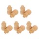 thumbnail image 5 of 10 piezas de adornos navideños de madera pintados a mano para decorar., 5 of 7
