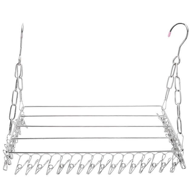 Tendedero para lavandería, Tendedero para Ropa con colgador para Calcetines, Tendedero para balcón, tecnología innovadora