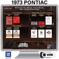 thumbnail image 4 of Detroit Iron OEM 1973 Pontiac Shop Manuals, Owner Manuals, Parts Books & Sales Literature Kit on USB, 4 of 4