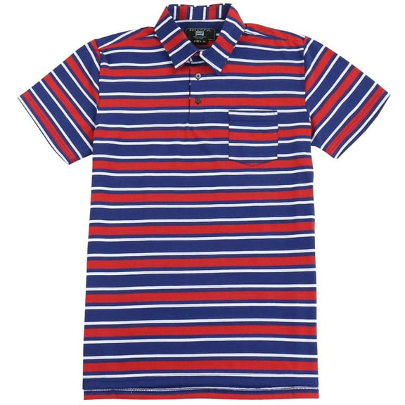 Beautiful Giant Men's Short Sleeve T-Shirts Striped Crew Neck Tee