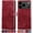 Red, variant on SUANPOT For iPhone 17 Pro Max Wallet Case with RFID Blocking Credit Card Holder,Blue