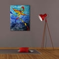 thumbnail image 4 of Epic Graffiti 'Kite Transmitted' by Rita Shimelfarb, Giclee Canvas Wall Art, 26"x34", 4 of 8
