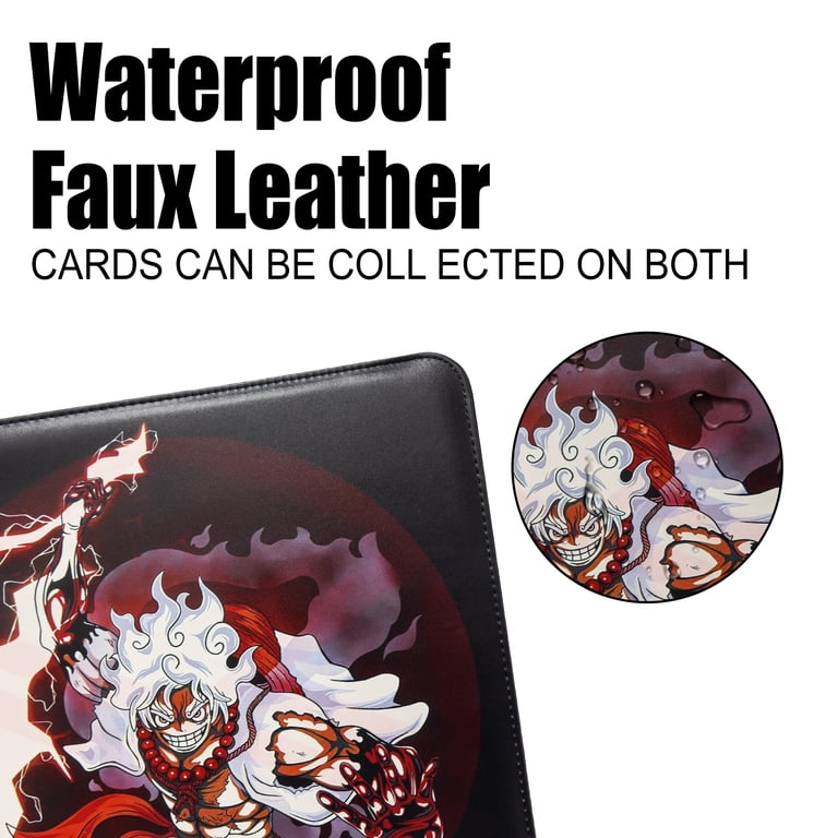 Trading Card Binder for One Piece Cards,16 Pocket with 32 Sleeves up to 1024  Cards One Piece TCG Card Binder,Waterproof Card Storage Book with  Sleeves,One Piece for Card Display Case - Walmart.com