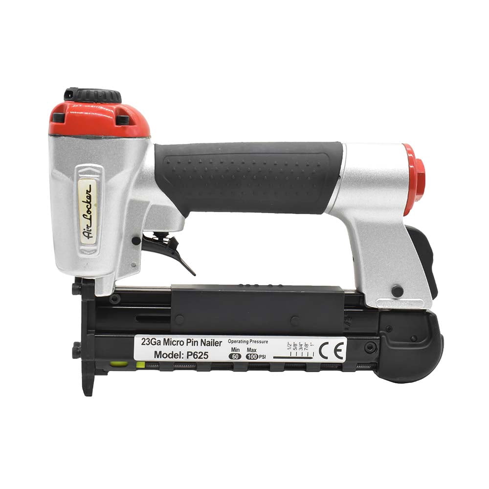 Air Locker P625K 1/2 to 1 Inch Heavy Duty 23 Gauge Micro Pin Nailer Kit
