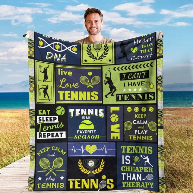 LHSHID Flannel Fleece Blanket American Football Field Green for Bedroom Couch Travelling Comfortable All Season Air Conditioning Blanket for Adult Chidern 30x40in