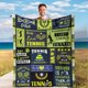 thumbnail image 1 of LHSHID Flannel Fleece Blanket American Football Field Green for Bedroom Couch Travelling Comfortable All Season Air Conditioning Blanket for Adult Chidern 30x40in, 1 of 6