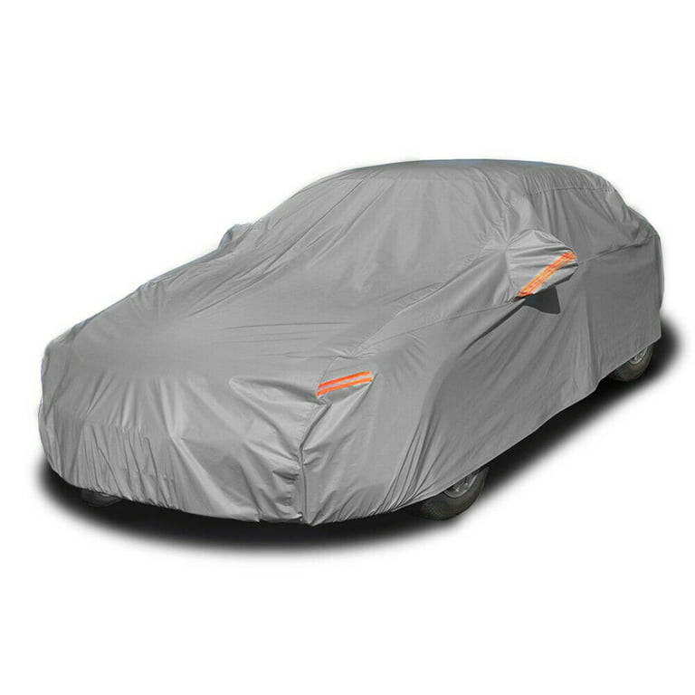 Full Car Cover Indoor Outdoor Sun Rain Snow Ice Protection Anti UV Dust  Proof Auto Covers For Sedan Hatchback SUV Universal