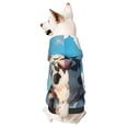 thumbnail image 5 of Uemuo Cute Daisy Cow A for Winter Dog Hoodie Sweatshirts with Pockets Warm Dog Clothes for Small Dogs Chihuahua-XX-Large, 5 of 8