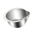thumbnail image 1 of Stainless Steel Bowl,Stainless Steel Bowls Stainless Steel Drainage Basket Cleaning Vegetable and Fruit Rotating Drainage Basket Kitchen Rice Washing and Drainage Tool, 1 of 9