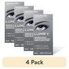 (4 pack) LUMIFY Redness Reliever Eye Drops, Brimonidine Tartrate 0.025%, Works in 1 Minute, Lasts up to 8 Hours, Sterile, 0.08 FL OZ
