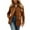 B4Brown, variant on Suede Shacket Women Suede Leather Jackets Vintage Casual Lapel Collar Button Down Shirts Top Western Jacket Brown