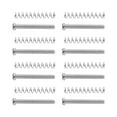 thumbnail image 3 of Tornillo de pastilla de guitarra NikouMX doble bobina 8 juegos, 3 of 8