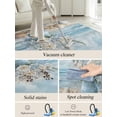 thumbnail image 5 of Summer Beach Area Rug for Bedroom 3x5 Ft Flower Vase Coastal Starfish Seashell Super Soft fuzzy Throw Rug Non-Slip Fluffy Plush Indoor Floor Carpet for Living Room Nursery Home Decor, 5 of 8