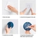 thumbnail image 4 of Riwesomey Soporte para toma de corriente, montaje en pared de 360 ​​grados, enrutador ajustable, soporte para mando a distancia, colgador, organizador Herramientas y ferretería Blanco Riwesomey TO009155-01B, 4 of 6