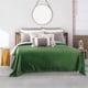 thumbnail image 2 of Cobertor Ultrasuave Verde Matrimonial/Individual Concord, 2 of 4