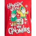 thumbnail image 4 of Mens & Big Men's Holiday Christmas Graphic Sweatshirt Gnomies, Sizes S-3XL by Jolly Knits, 4 of 5