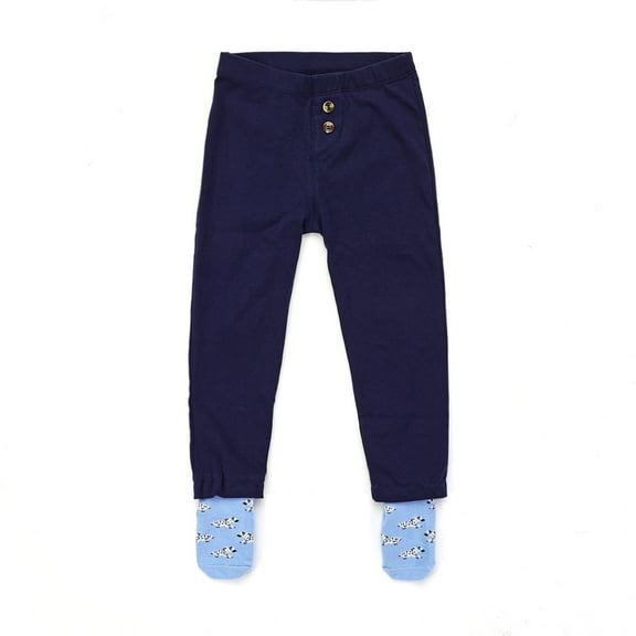 Pippy Pants - The Ziggy - Soft Stretch Pull On Footed Bottoms