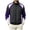 Purple, variant on Men's Color Block Zip Up Windbreaker Jacket Stand Collar Active Sport Coat Oxford Cloth with Pockets for Casual Daily Wear Travel Fall Winter, Blue, S
