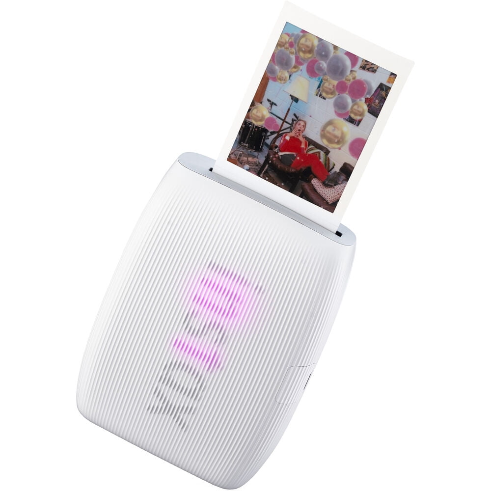 FUJIFILM INSTAX MINI LINK 3 Smartphone Printer (Clay White), Bundle
