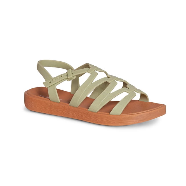 Sandalia Full ULÄN SUMMER para Dama 1734 Matcha/Sandalo