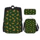 thumbnail image 1 of Easygdp Hohey Bee Mochila para Niños y Niñas con Set de Caja de Almuerzo y Estuche para Lápices 3 en 1, Mochila Escolar Estampada para Adolescentes, 1 of 7