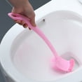 thumbnail image 7 of Toilet Brush Toilet Brush Plastic Toilet Brush Long Handle Bathroom Toilet Bowl Scrub Double Sided Cleaning Brush Brushes Toilet Brush Toilet Bowl Brush, 7 of 7