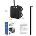 thumbnail image 5 of Paddsun 2 Pack Under Hood Ultrasonic Rodent Repellent, Mouse Deterrent with LED Strobe Lights, Humane Mouse Blocker Get Rid of Mice for Truck Cars Garage Basement, 5 of 8